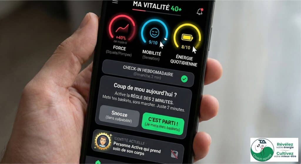 Tableau de suivi hebdomadaire 3 indicateurs méthode CARE force mobilité énergie