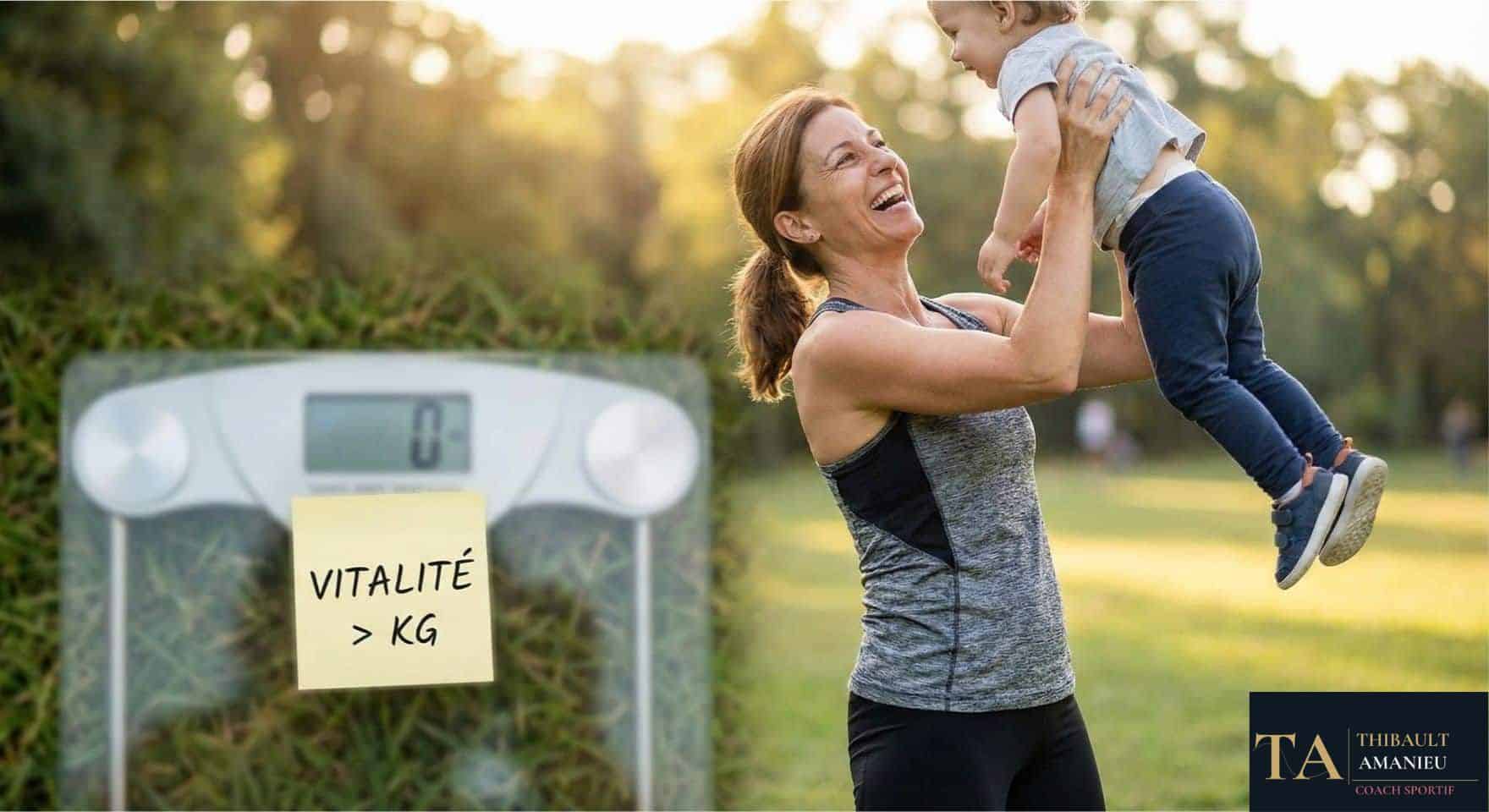 Comparaison balance traditionnelle et 3 indicateurs vitalité méthode C.A.R.E. après 40 ans